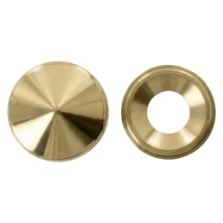 Cache-vis conique Laiton poli ø16 mm-Diall Hot