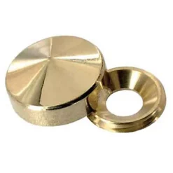 Cache-vis conique Laiton poli ø16 mm-Diall Hot