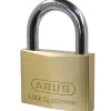 Cadenas à clé 60/70 en laiton Ø de l'anse 12 mm l.70 x H.99 mm-Abus Hot