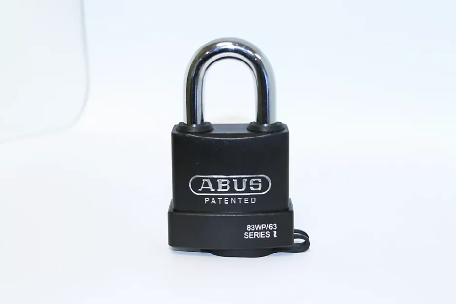 Cadenas à clé 83WP/63 en acier Ø de l'anse 11,5 mm l.65 x H.112 mm-Abus
