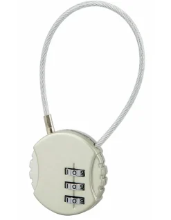 Cadenas à combinaison Fantasy Rond, 3 chiffres, intérieur, cable acier --Thirard New