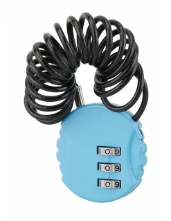 Cadenas à combinaison Nomad Rond, 3 chiffres, intérieur, cable acier, 30mm --Thirard