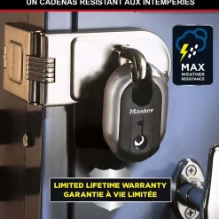 Cadenas Acier inoxydable Excell 60 x 87 mm^Master Lock Best
