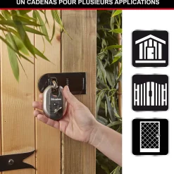 Cadenas Acier inoxydable Excell 60 x 87 mm^Master Lock Best