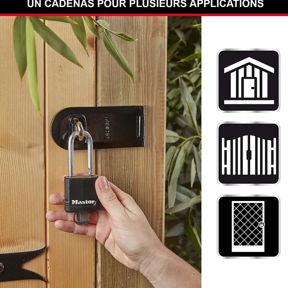 Cadenas Acier laminé Excell 48 x 46-Master Lock Clearance