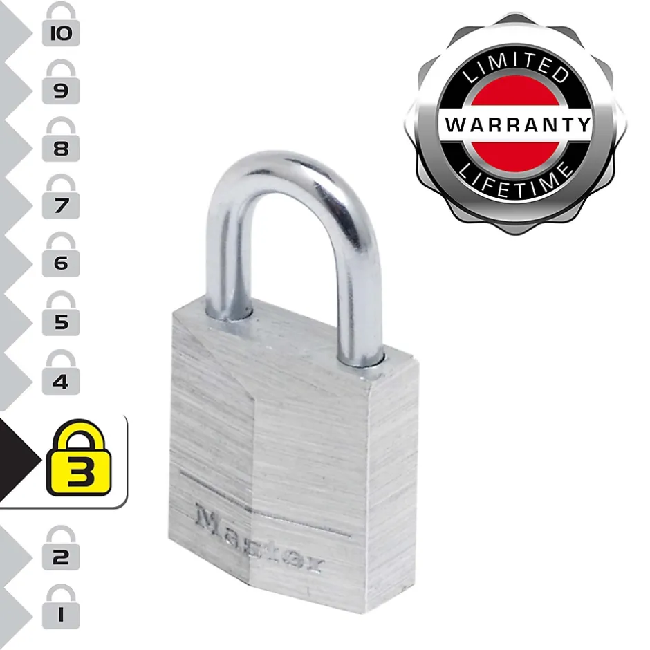Cadenas Aluminium 20 x 20^Master Lock Outlet