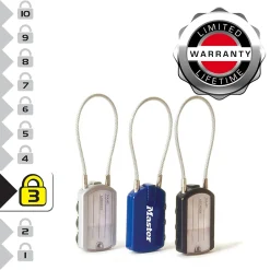 Cadenas porte adresse à combinaison prog. Masterlock^ Best