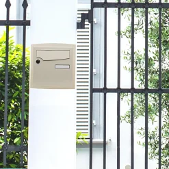 Cadre d'encastrement Ivoire brillant RAL 1015^Renz New