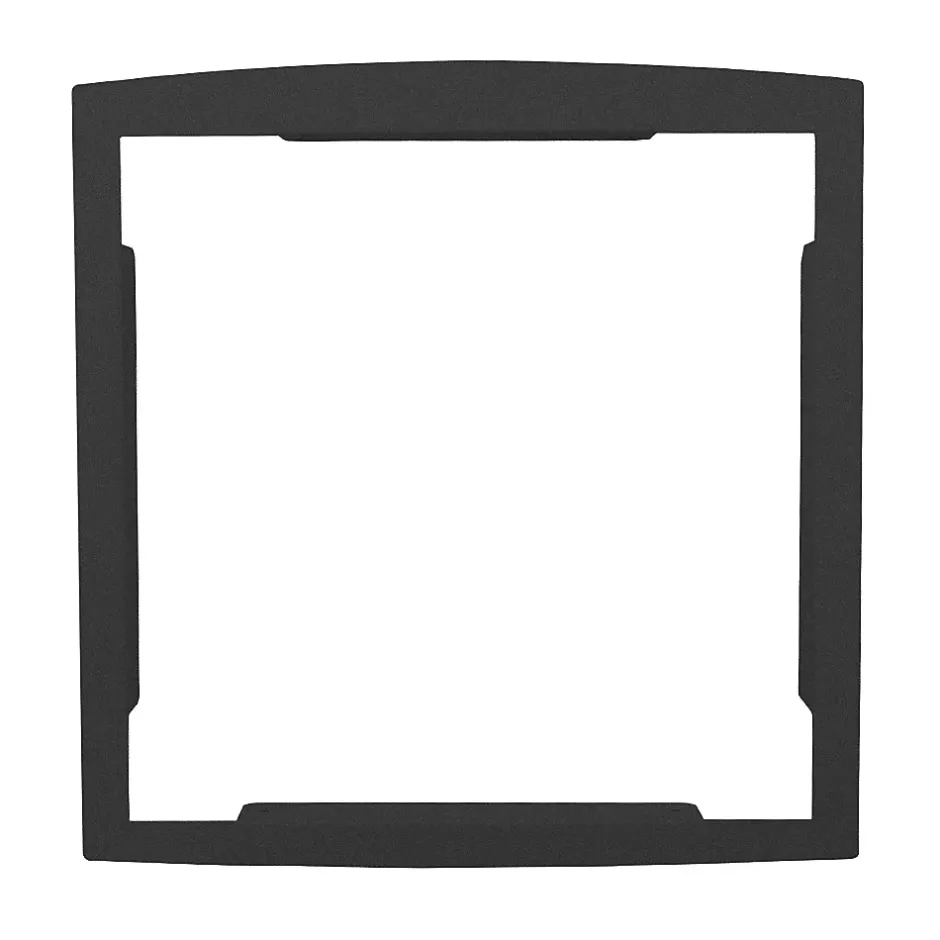 Cadre d'encastrement Noir Sablé RAL 2100 MS-Renz Discount