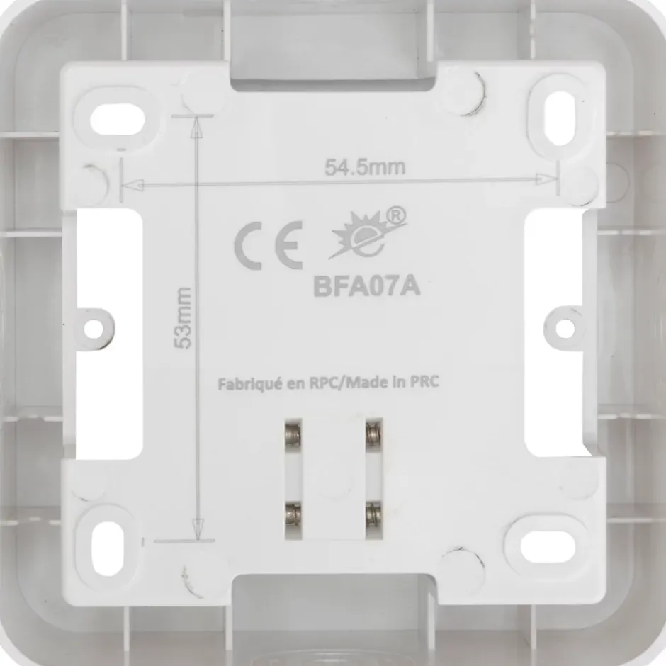 Cadre en saillie 1 poste Espen blanc-Jacobsen