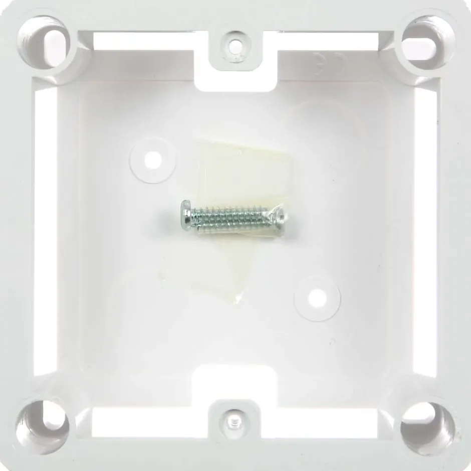 Cadre saillie 100x100 - blanc -^Lebenoid Hot