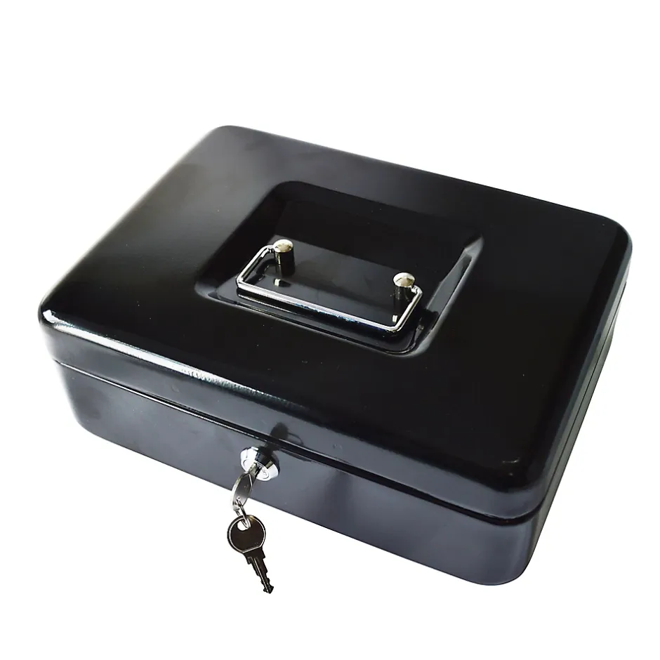 Caisse en acier Noir 248 x 178 x 88 mm-Smith & Locke Online