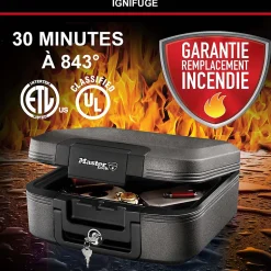 Caisson de sécurité - Petit format 7.8L-Master Lock Discount