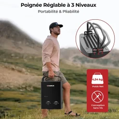 AY132B-DE Chauffe-eau instantanés portables de 5L/min au gaz Propane/Butane (50mbar)-Camplux Outlet