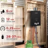 BW158BC Chauffe-eau instantané au propane/butane 6 l/min 30/37 mbar avec housse contre la pluie-Camplux Discount