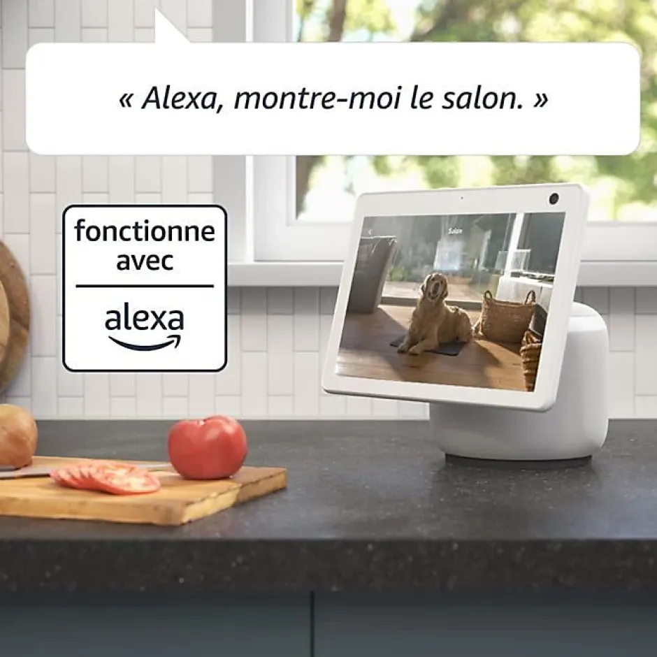 Caméra Blink Mini Pan Tilt 1080p Noir rotative vision nocturne audio bidirectionnel-Blink! Best