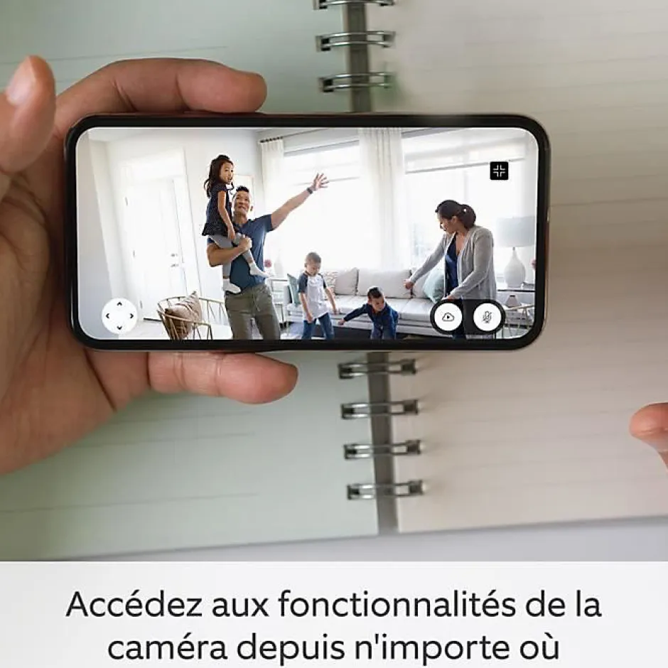 Caméra Blink Mini Pan Tilt 1080p Noir rotative vision nocturne audio bidirectionnel-Blink! Best