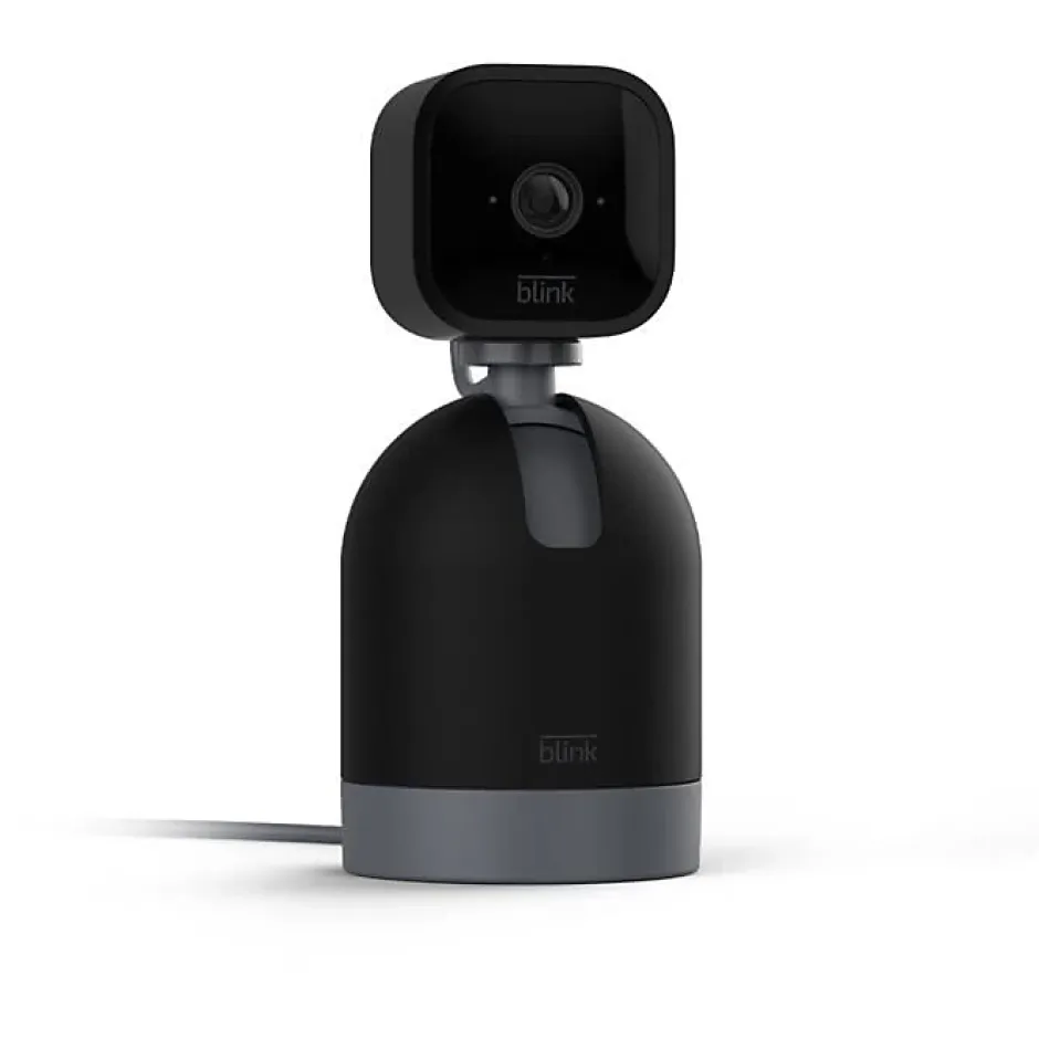 Caméra Blink Mini Pan Tilt 1080p Noir rotative vision nocturne audio bidirectionnel-Blink! Best