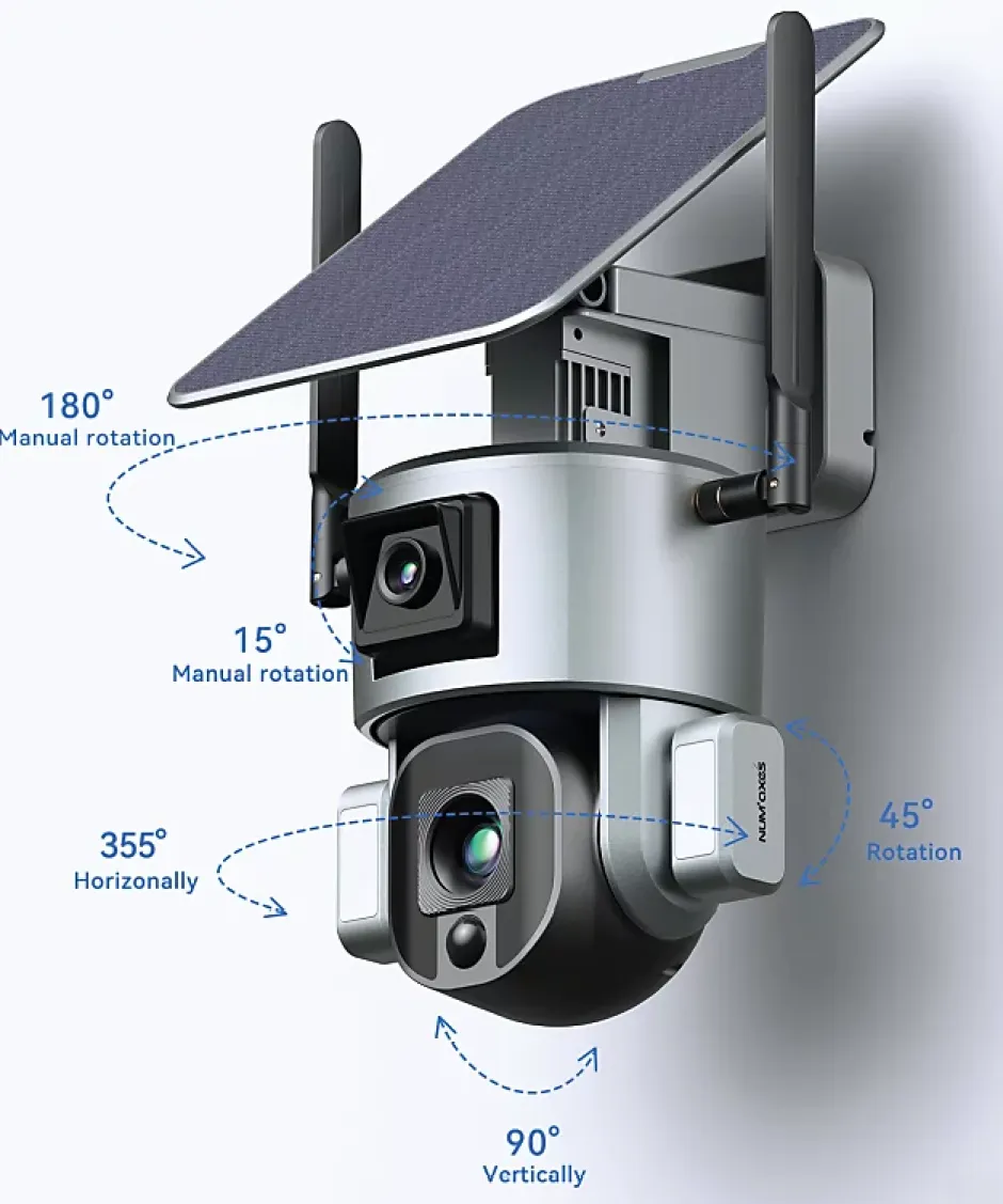 Caméra de surveillance CAM1071 4G-Numaxes Hot