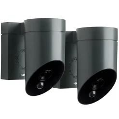 Caméra de surveillance extérieure 1870472, lot de 2^Somfy New