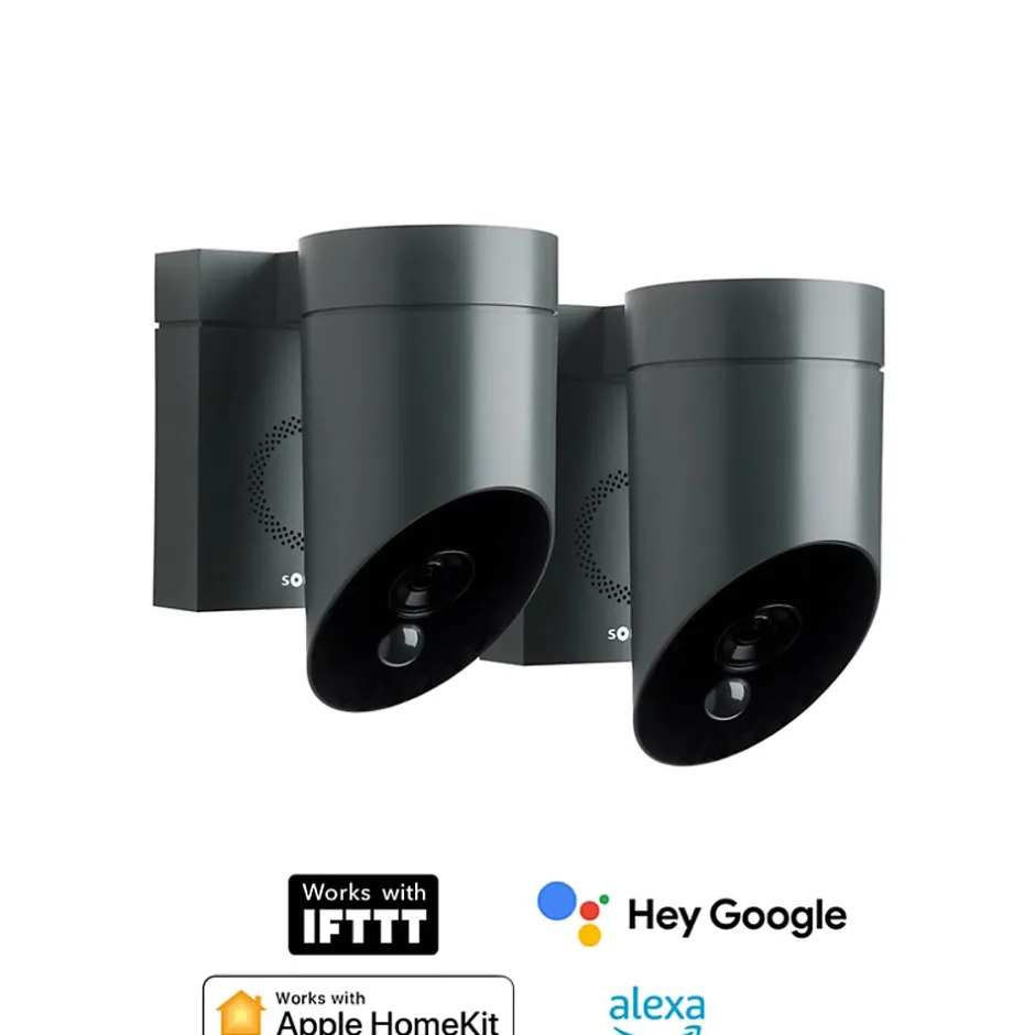 Caméra de surveillance extérieure 1870472, lot de 2^Somfy New