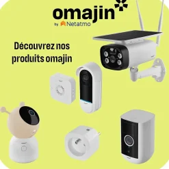 Caméra de surveillance extérieure sans fil avec batterie, Omajin by^Netatmo