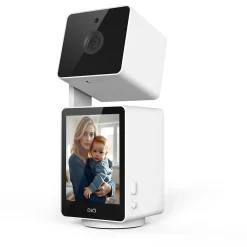 Caméra de surveillance intérieure connectée motorisée avec écran-Dio Connected Home Sale