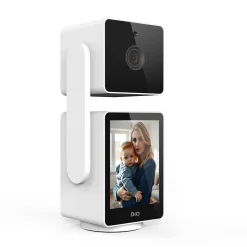 Caméra de surveillance intérieure connectée motorisée avec écran-Dio Connected Home Sale
