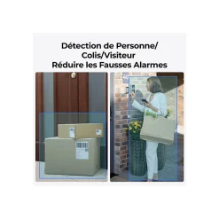 Caméra de surveillance Sonnette exterieur connectee D340W Noir^Reolink