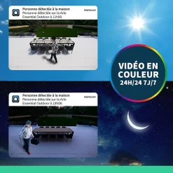 Caméra de vidéosurveillance extérieure Essential2 2k blanc vendue par 3 pièces-Arlo Hot