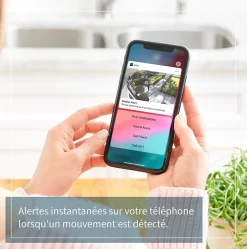 Caméra de vidéosurveillance sans fil Essential Spotlight 1080p blanche-Arlo Online
