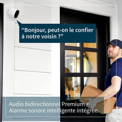 Caméra de vidéosurveillance sans fil Ultra2 4K blanche^Arlo Sale