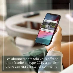 Caméra de vidéosurveillance intérieure sans fil Essential 1080p noire^Arlo Online