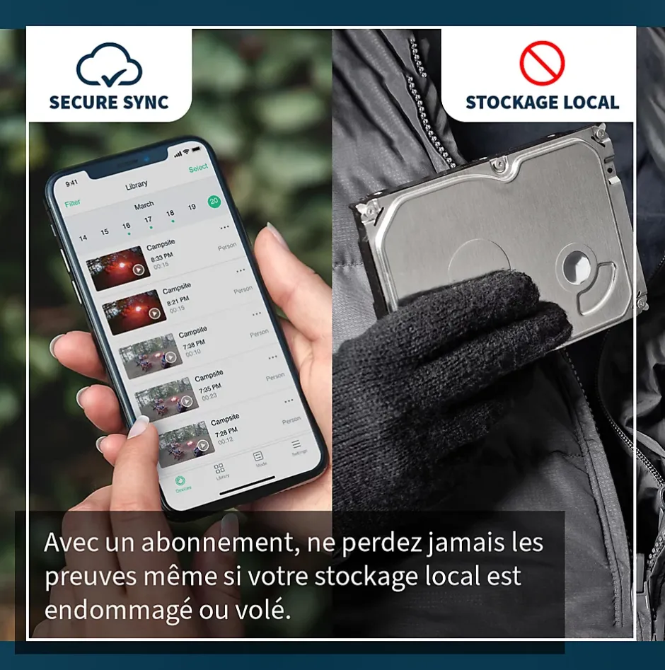 Caméra de vidéosurveillance sans fil Floodlight Pro3 2K blanche-Arlo Online