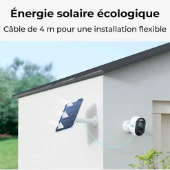 Caméra extérieure - - ARGUS B310 - 3MP, Vision nocturne, Panneau solaire inclus-Reolink New