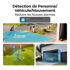 Caméra extérieure - - B320 - Panneau solaire - Blanc^Reolink Sale