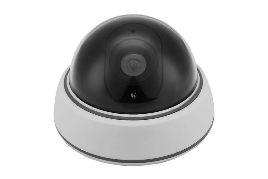 Caméra factice - - Dôme - LED rouge clignotante - Installation facile - Sans fil-Link2Home Online