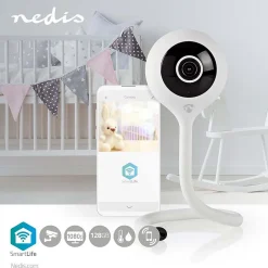 Caméra IP intelligente Wi-Fi Capteur climatique FULL HD 1080p-Nedis Clearance
