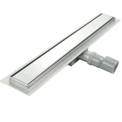 Caniveau de douche Italienne DALA inox L.60 cm anti-odeurs + filtre, drainage performant -^Saniverre
