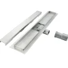 Caniveau de douche Italienne DALA inox L.90 cm anti-odeurs + filtre, drainage performant --Saniverre Sale