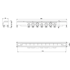 Caniveau grille goutte Express'Eau-Wirquin Outlet