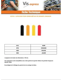 Capuchon Pour Gond Métaux M12 Noir - 1 pièce^Vis Express Outlet