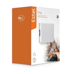 Carillon Ding 2 fils 8/12V - - 710801-Extel Discount