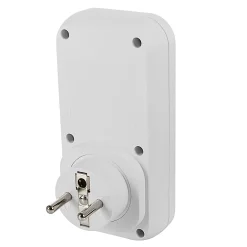 Carillon enfichable prise gigogne et bouton sans fil Soft Touch 36 mélodies^Blyss Hot