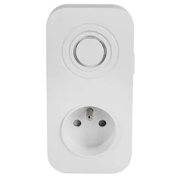 Carillon enfichable prise gigogne et bouton sans fil Soft Touch 36 mélodies^Blyss Hot