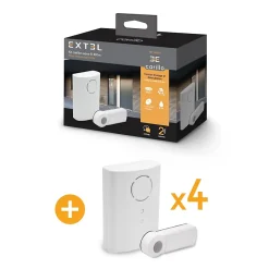 Carillon sans fil à fixer ou poser Carillo - Portée 100 m - - 061007-Extel New