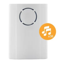 Carillon sans fil à fixer ou poser Carillo - Portée 100 m - - 061007-Extel New