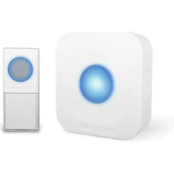 Carillon sans fil - - 200 metres - SimplyBell - Blanc^SCS Sentinel Sale