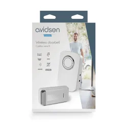 Carillon Sans Fil Enfichable Sans Fil Sans Pile -^Avidsen Discount