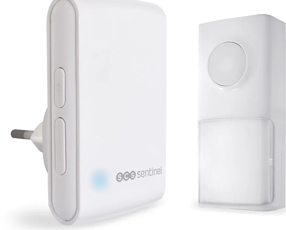 Carillon sans fil et bouton sans pile EcoBell 100^SCS Sentinel Outlet